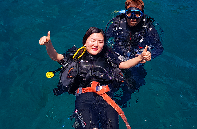 나트랑 혼땀섬 코랄리프 스쿠버 다이빙 투어 (WAUG Exclusive)