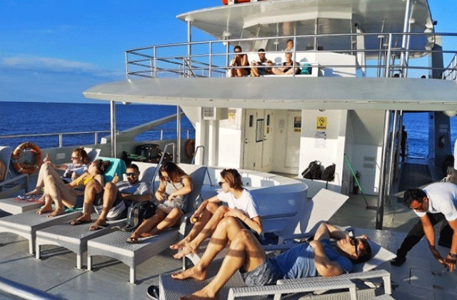 세부 더마크 크루즈 럭셔리 요트 호핑투어