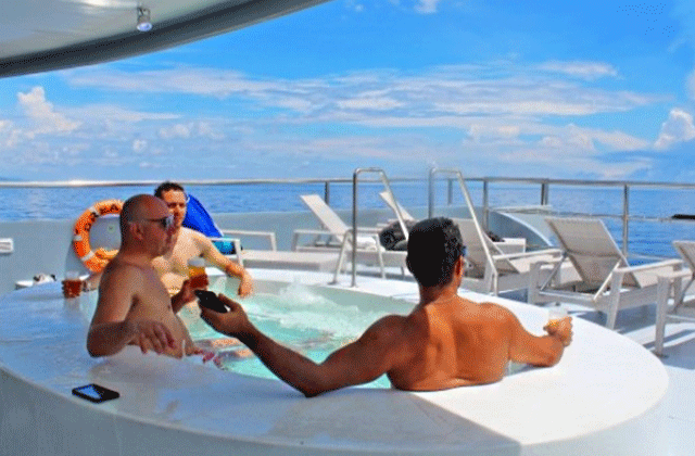 세부 더마크 크루즈 럭셔리 요트 호핑투어