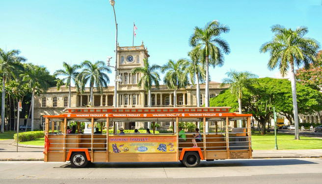 Hawaii: Waikiki Trolley 1-Day Pass