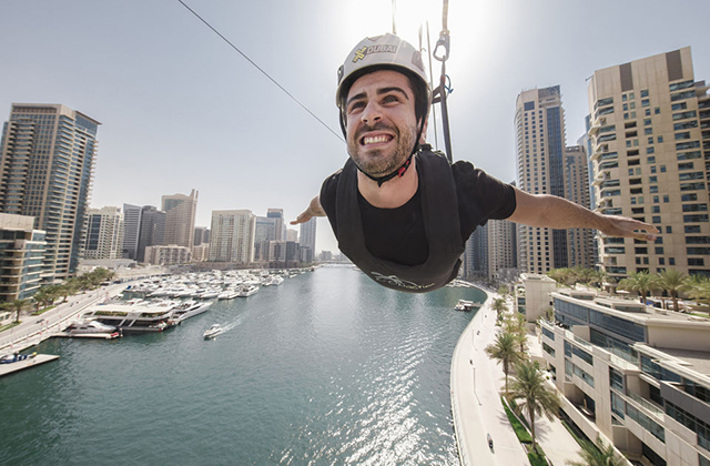 Dubai Marina Zipline XLine