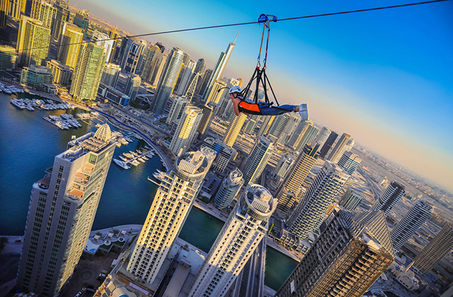 Dubai Marina Zipline XLine
