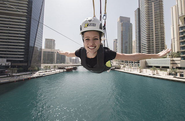 Dubai Marina Zipline XLine