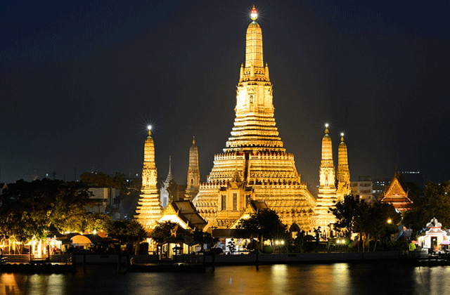 방콕 화이트 오키드 선셋/디너 크루즈 (맥주 무제한)