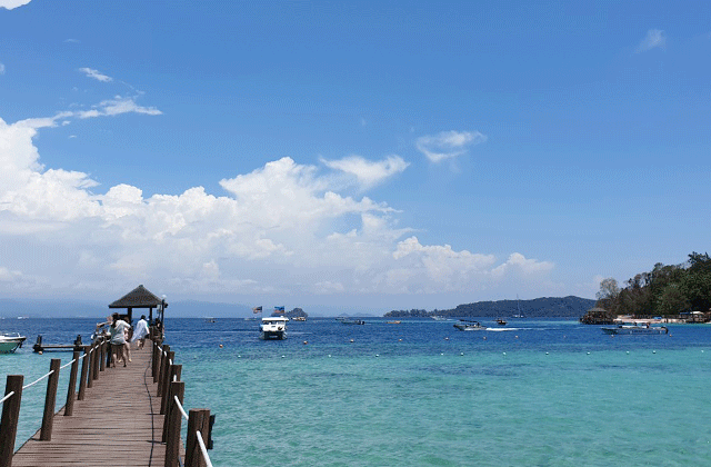 코타키나발루 가야섬 일일 스노클링 투어