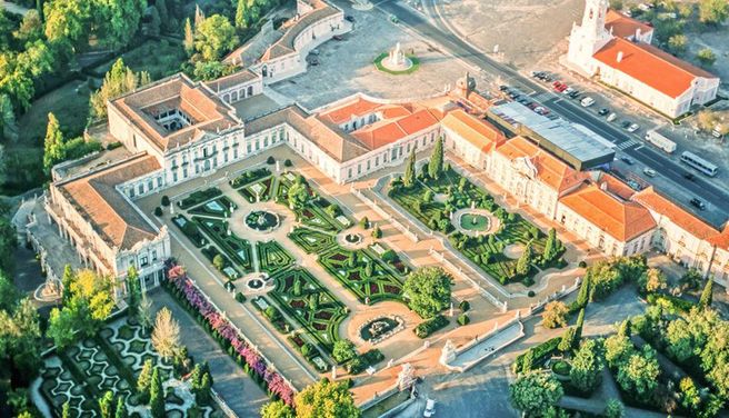Sintra National Palace of Queluz & Gardens Skip-the-Line Ticket