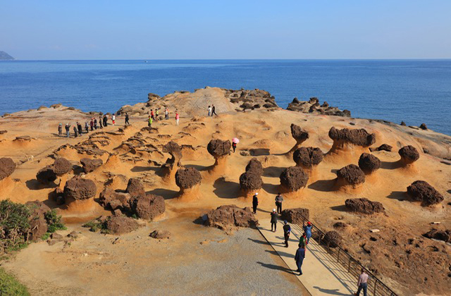 [JJ투어] 대만 예진석단 해안선 택시투어
