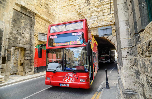 マルタ・シティツアーバス(24/48時間) + クルーズチケット