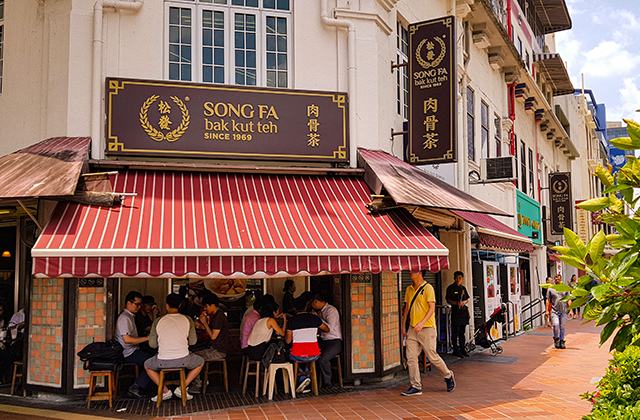 싱가포르 먹방 (바쿠테) & 야경 투어 (한국인 가이드)
