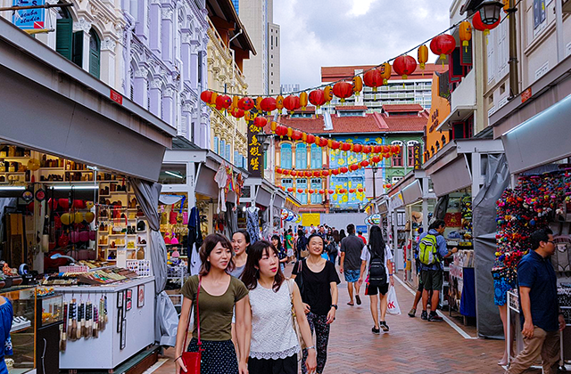 싱가포르 차이나타운 & 티옹바루 맛집 워킹 투어 (한국인 가이드)