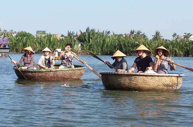 호이안 깜탄 코코넛 빌리지와 올드타운 투어