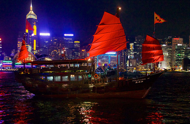 홍콩 아쿠아루나 심포니오브라이트 크루즈 티켓