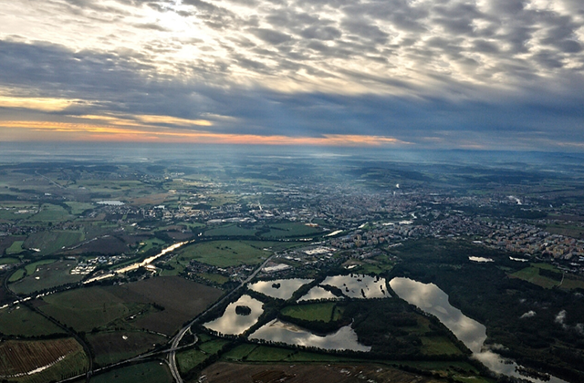 프라하 근교 꼬노피슈체 열기구 벌룬 투어
