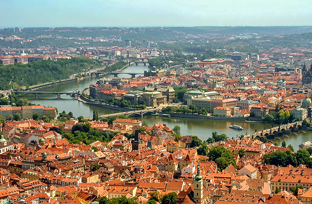 프라하 역사지구 열기구 벌룬 투어