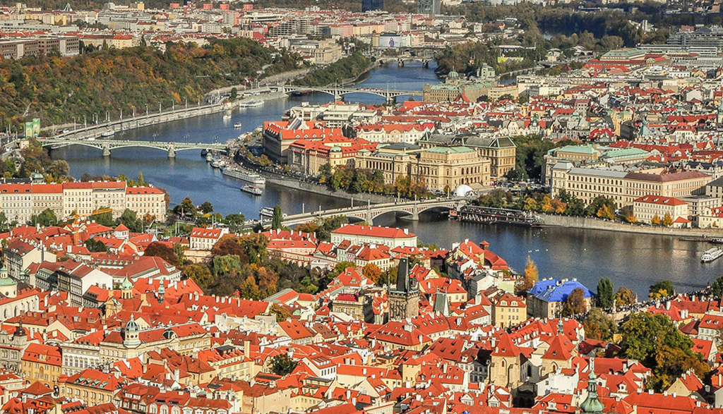 프라하 역사지구 열기구 벌룬 투어