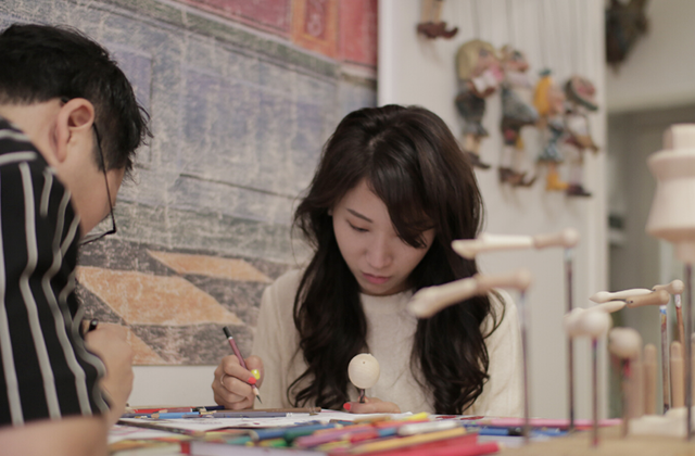 프라하 나만의 마리오네트 인형 만들기 클래스