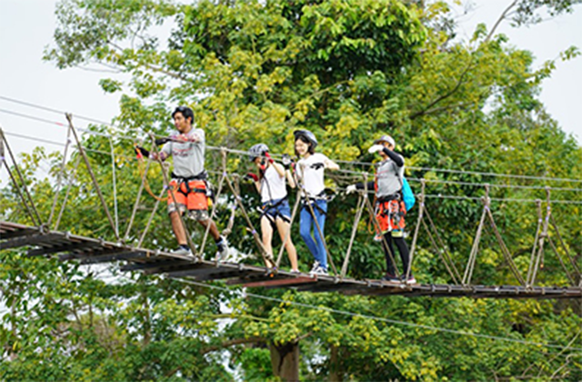 パタヤ・ターザンアドベンチャー・ジップラインチケット