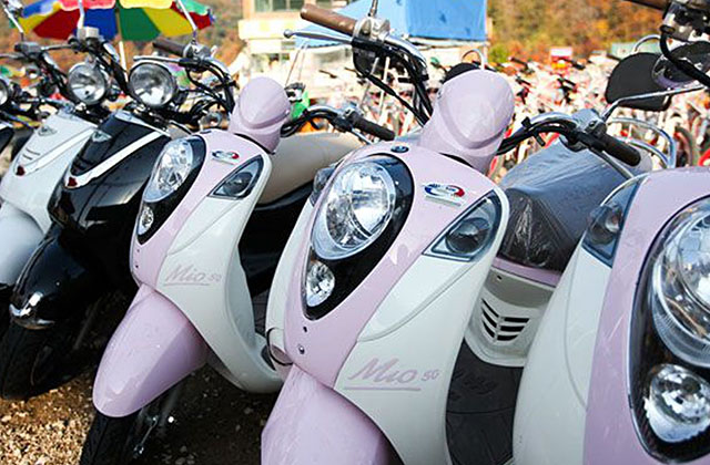 강촌 강촌레저클럽 스쿠터 대여