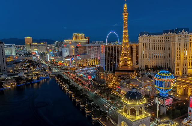 라스베가스 스트립 나이트 헬기투어 (호텔 픽업 포함)
