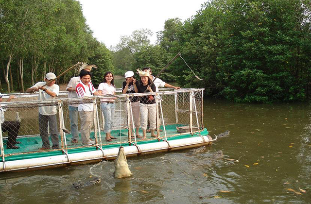 호치민 출발: 껀저 투어 '맹그로브 숲과 원숭이 섬'