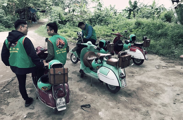 하노이 스쿠터를 타고 만나는 호안끼엠 투어