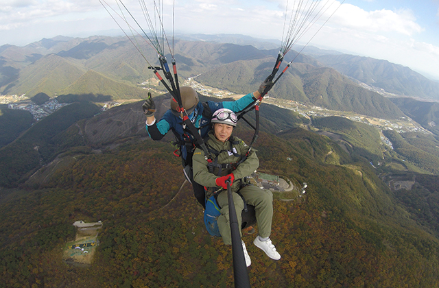 충남 보령 대천 국가대표 패러글라이딩 체험