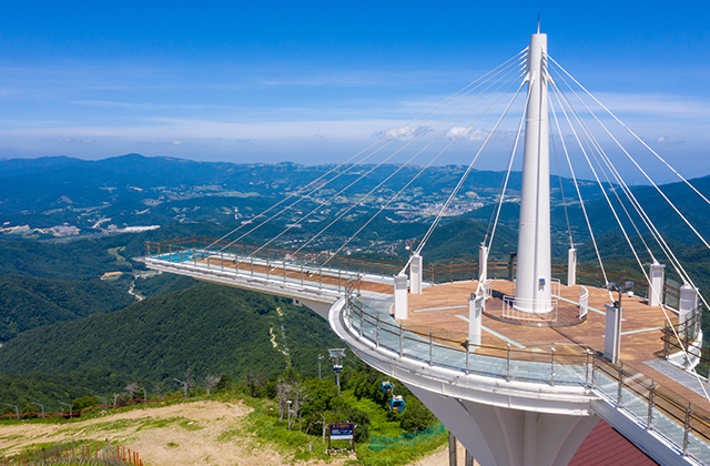 평창 모나용평리조트 발왕산 케이블카 + 스카이워크 전망대 입장권