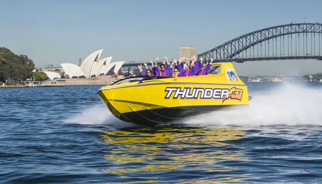 Sydney Thunder Jet Boat Thrill Ride