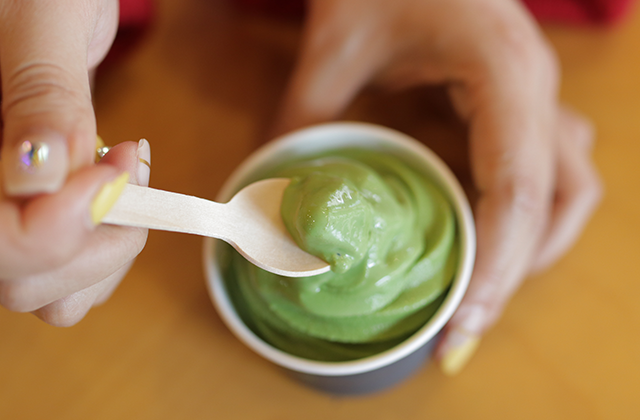 제주 서귀포 오설록 티 뮤지엄 말차 소프트 아이스크림