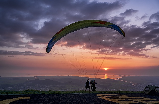 충남 보령 대천 국가대표 패러글라이딩 체험