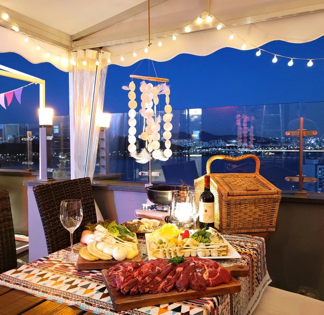 서울 JK블라썸 호텔 염창8경 레스토랑