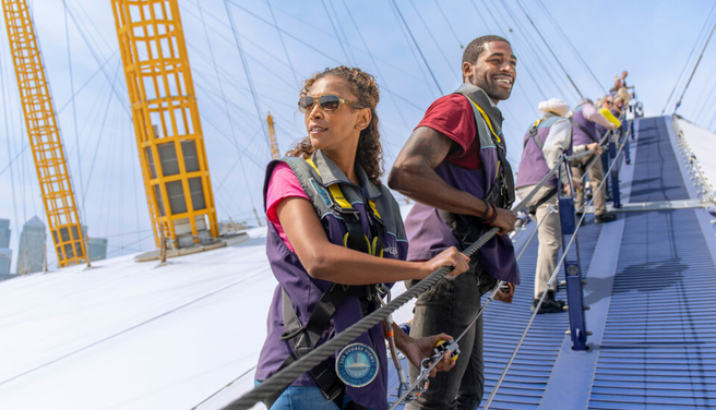 The O2 Arena Climbing Experience in London