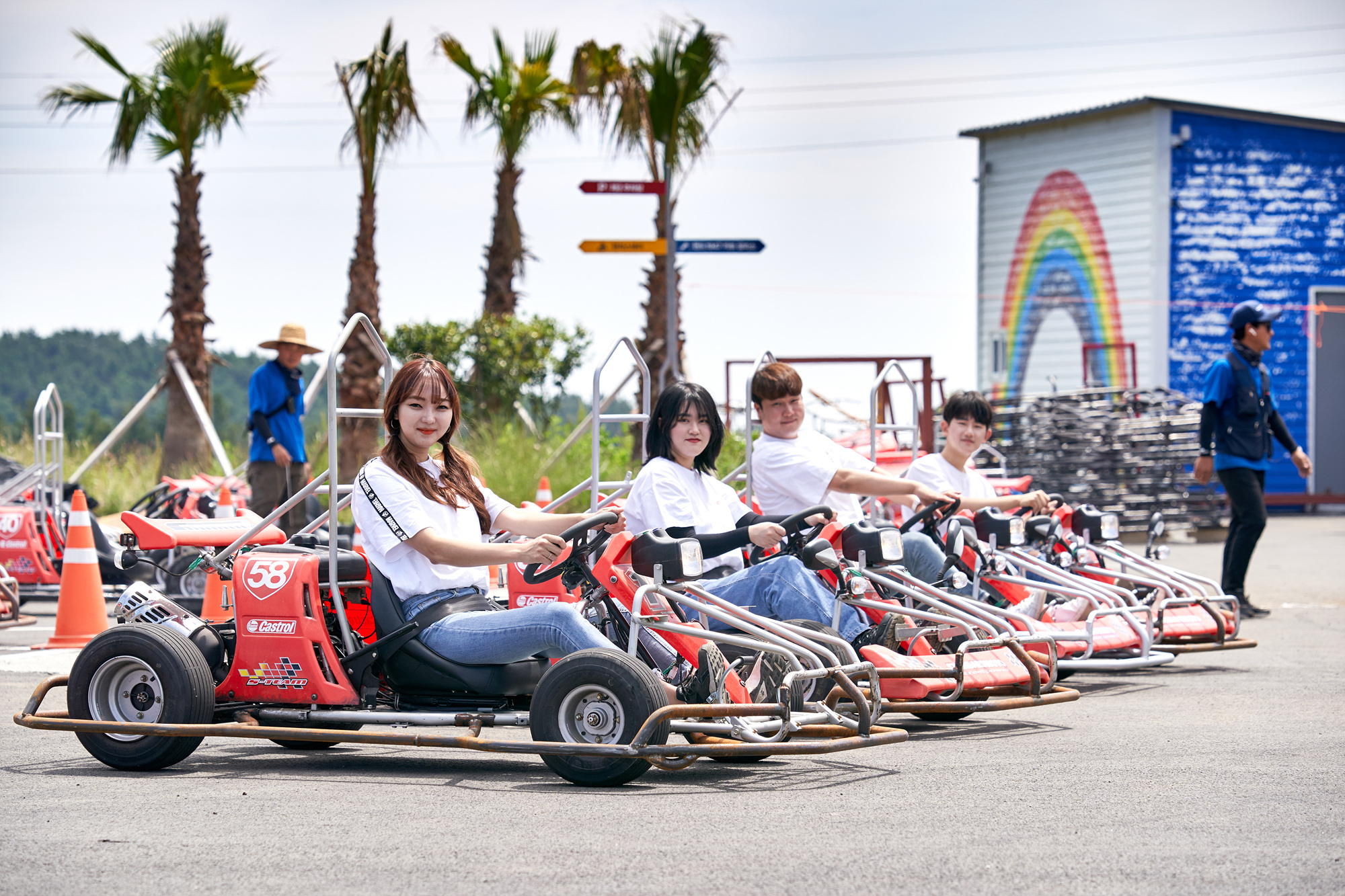 제주 윈드1947 테마파크 카트 체험