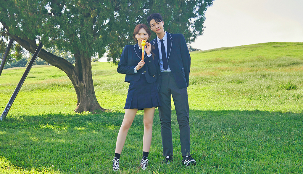 韓国 ・ 'Gyobok Mall' 学生服レンタル（ロッテワールドジャムシル、エバーランド、ホンデ）