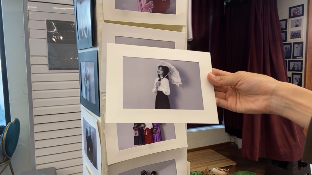 인천 차이나타운 '경성흑백사진관' 흑백사진 체험