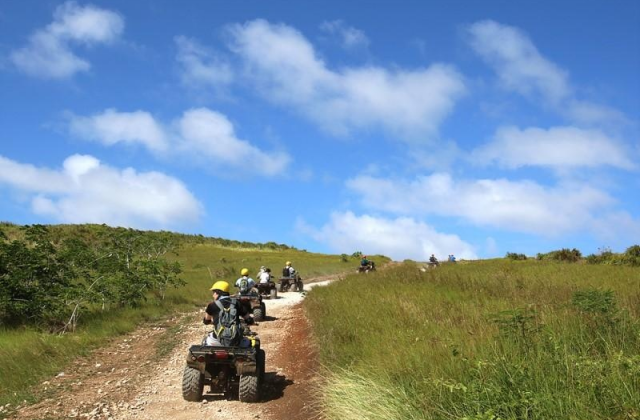사이판 타포차우산 오프로드 ATV 투어