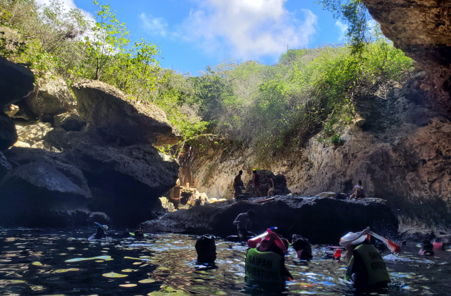 사이판 세계 3대 다이빙 포인트 그로토 스노클링 투어