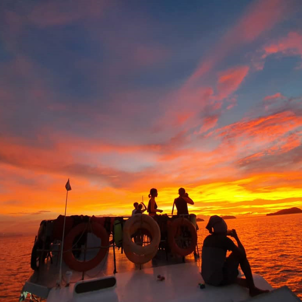 코타키나발루 크루즈 선상 낚시 투어