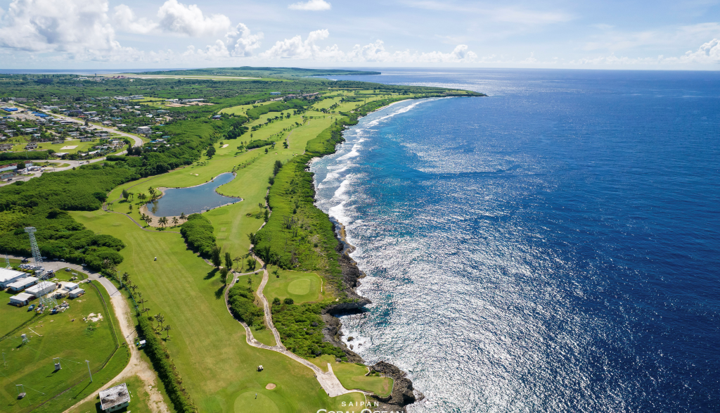 사이판 코랄오션 리조트 골프 클럽 - 18홀 그린피 + 카트피