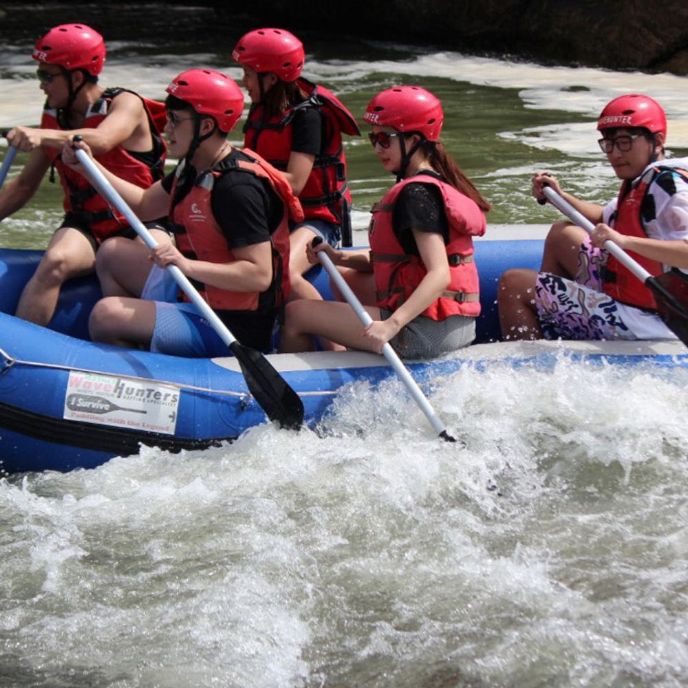 코타키나발루 키울루강 래프팅 투어