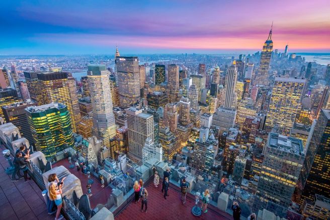 New York: Top of the Rock Observation Deck Ticket (Sunset Time Available)