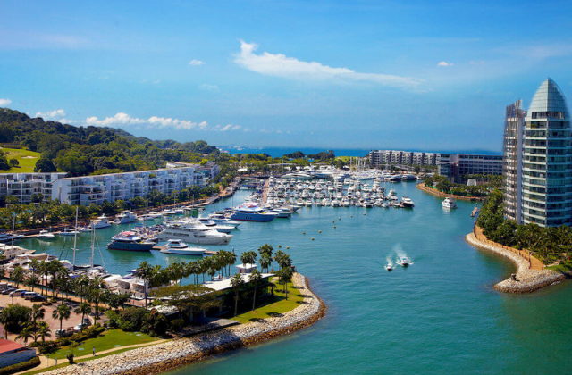 싱가포르 센토사섬 버스 투어