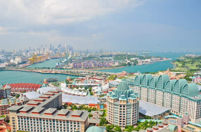 싱가포르 센토사섬 버스 투어