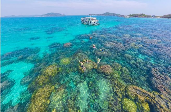 푸꾸옥 혼똔섬 케이블카 & 3섬 호핑 투어