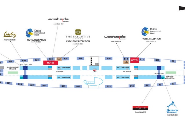 Dubai: G-Force Health Club Shower Room Ticket (Dubai Airport)