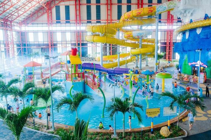 다낭 미카즈키 리조트 워터파크 & 온천 입장권 (단독 차량 제공)