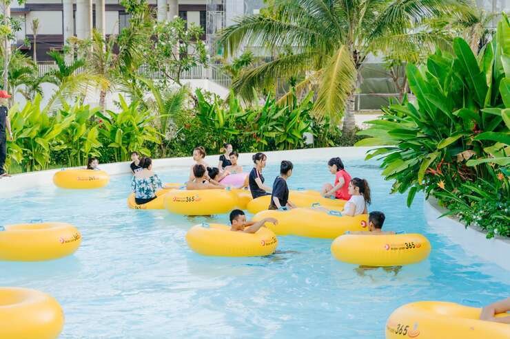 다낭 미카즈키 리조트 워터파크 & 온천 입장권 (단독 차량 제공)