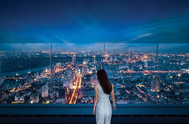 방콕 마하나콘 스카이워크 전망대 & 루프탑 입장권