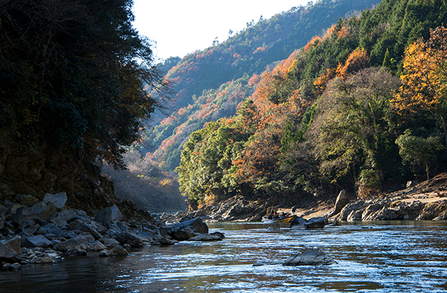 京都 嵐山 保津川下り体験