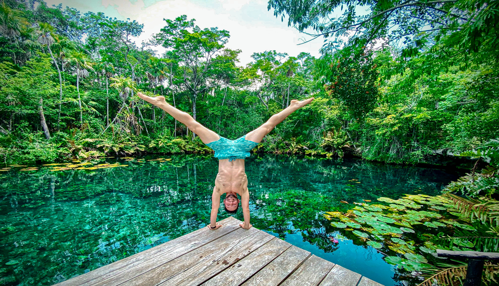 Tulum Ruins, Jungle Adventure & Cenote Half-Day Tour in Mexico